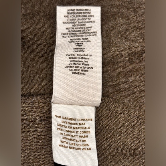 Free People Denim & Knit‎ Sweater Women 2 Jacket Green Draped Front Moto - Picture 8 of 13